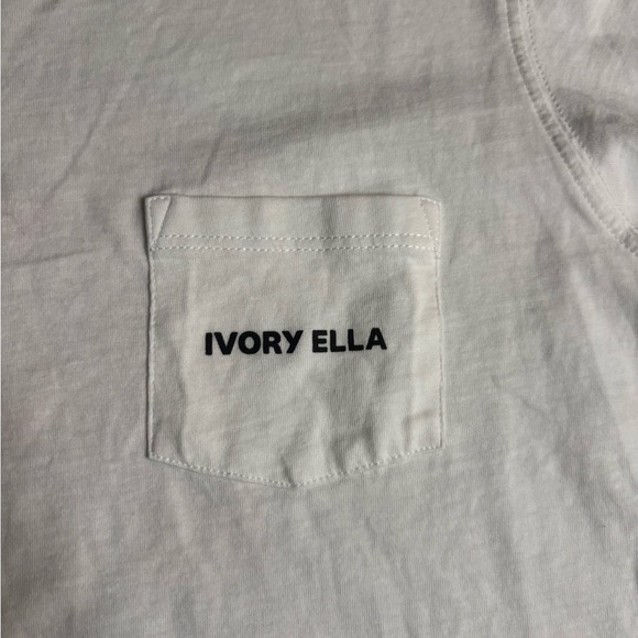 Ivory Ella Women’s White Long Sleeve with Heart Elephant - Picture 4 of 4